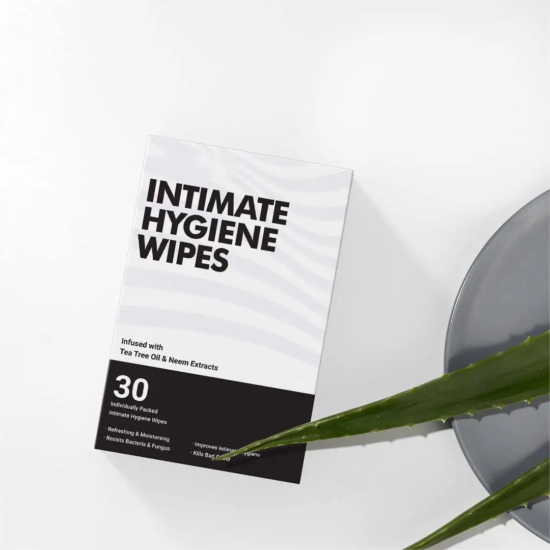 Wholesale Low MOQ Organic Feminine Care Wipes Single Flushable Wipes Individually Wrapped for Adult Women Cleaning