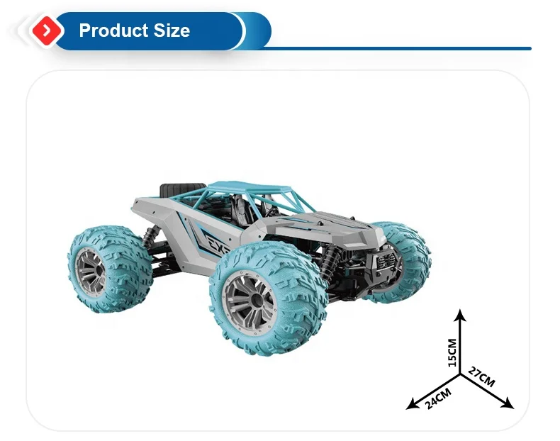 2 4 ГГц 4WD 1/14 высокая скорость 36 км/ч сплав Электрический гоночный автомобиль игрушки большое колесо бездорожье пульт дистанционного управления
