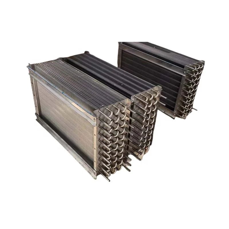 OEM coil tube fin heat exchanger  for industrial refrigeration commercial heat pump  energy recovery system