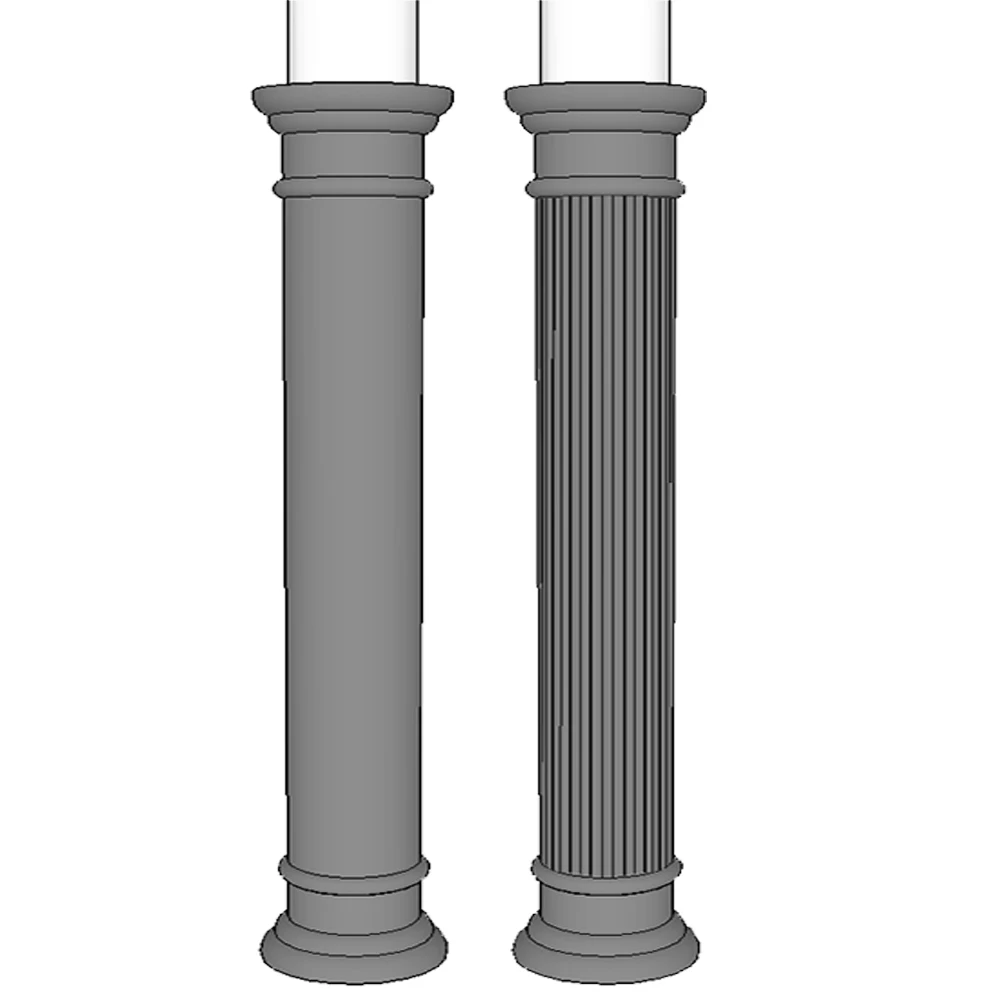 Luxury House Columns Decorative Column and Roman Pillar and EPS Square Column Production and sale of source manufacturers
