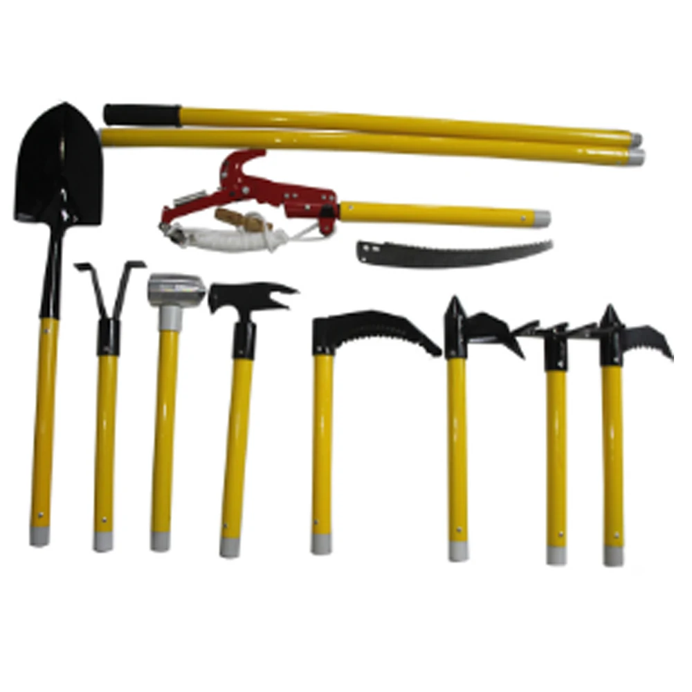 
ODETOOLS multi-function firefighting rescue hook with fire hammer/claw and saw. 