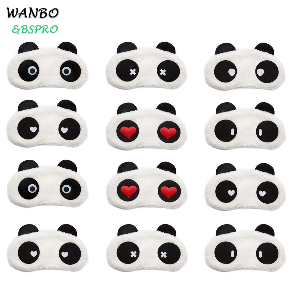 
BSpro #CHEM0307 cute panda sleeping eyemask for kids cute style plush soft type 