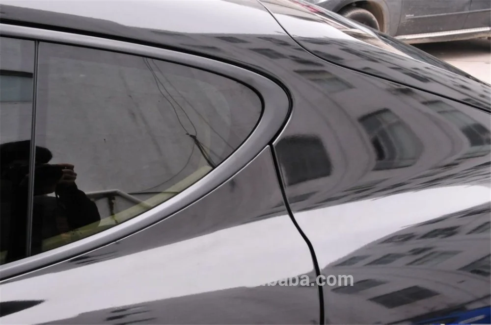 Piano Black High Ultra Gloss Roof Wrap Vinyl 3 layers 1.52*20m