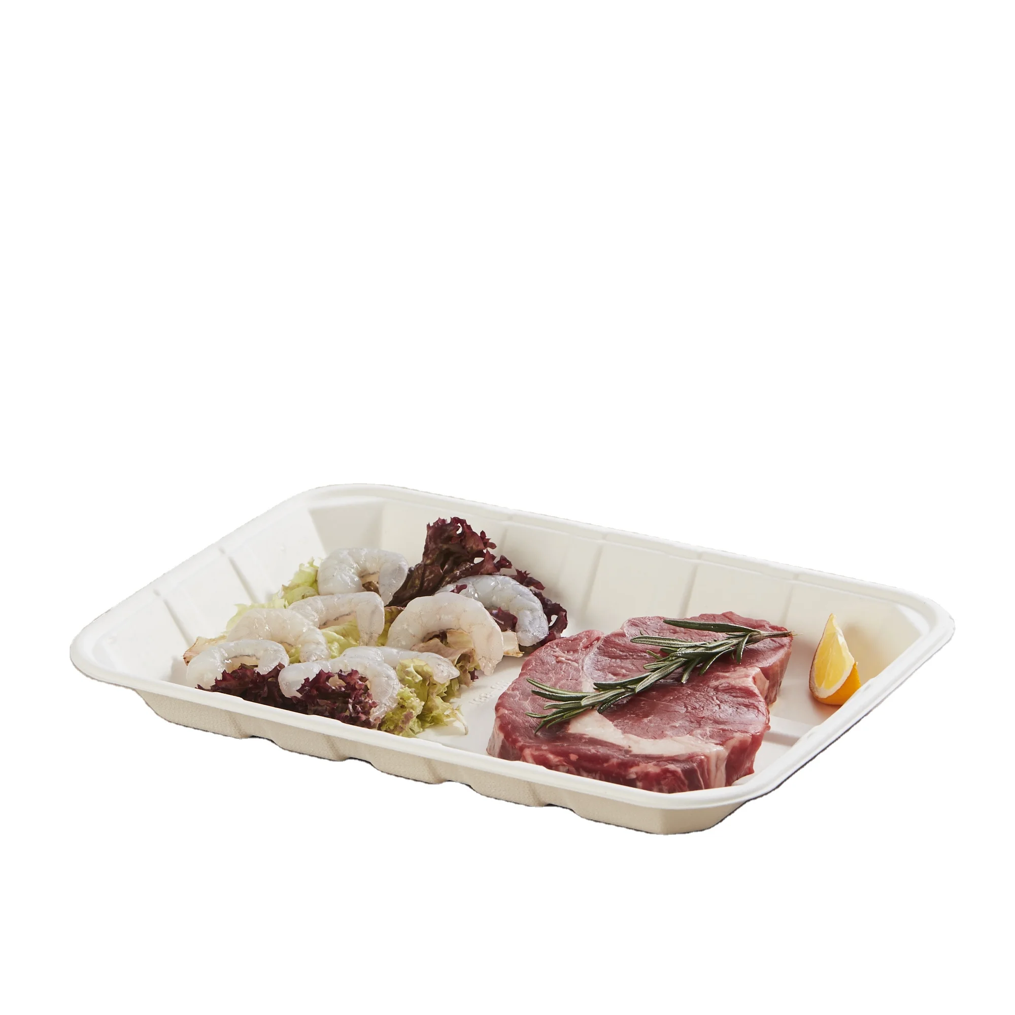 
Cardboard Fruit Disposable Meat Food Carrying Trays 