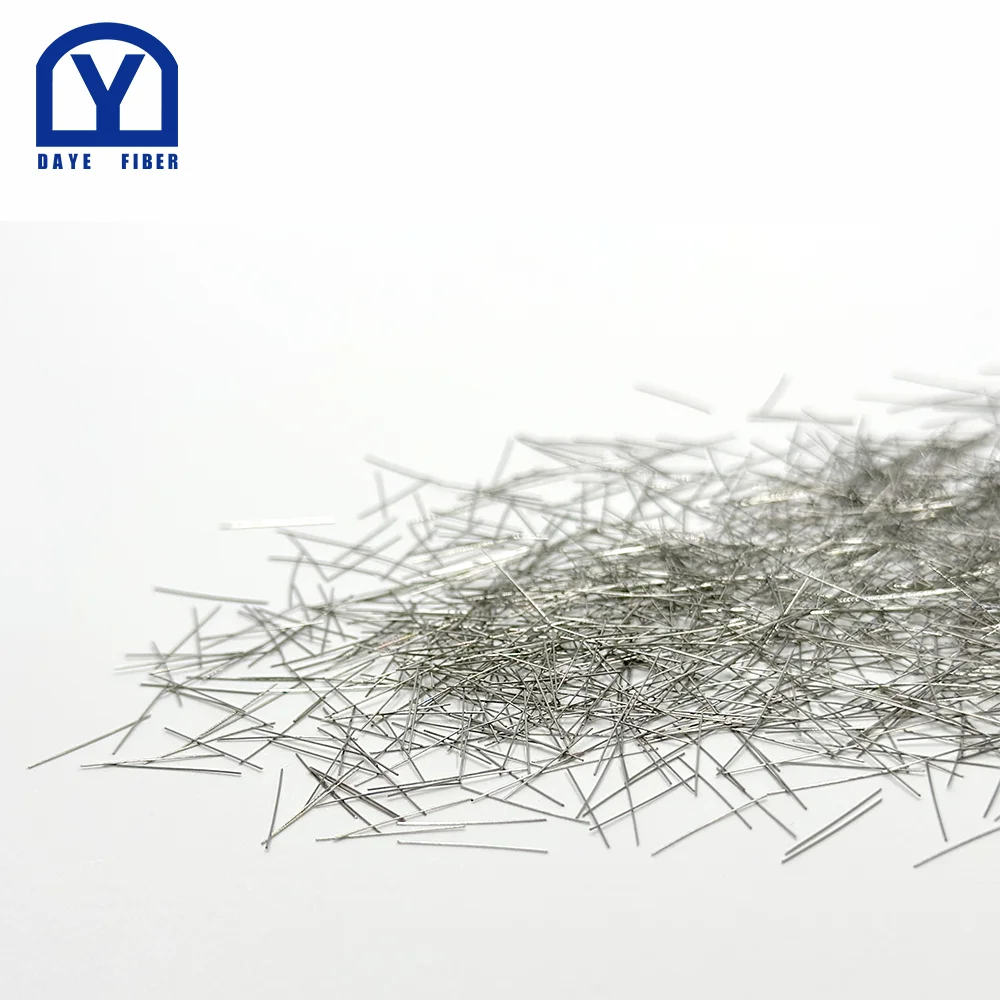 Stainless Steel Fiber Rebar Replacement Micro rebar ISO CE steel fiber for concretement UHPC
