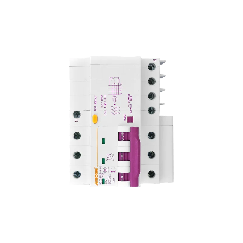 BOGE OEM RCCB RCB 20A 15mA-30mA 3 фазы главный