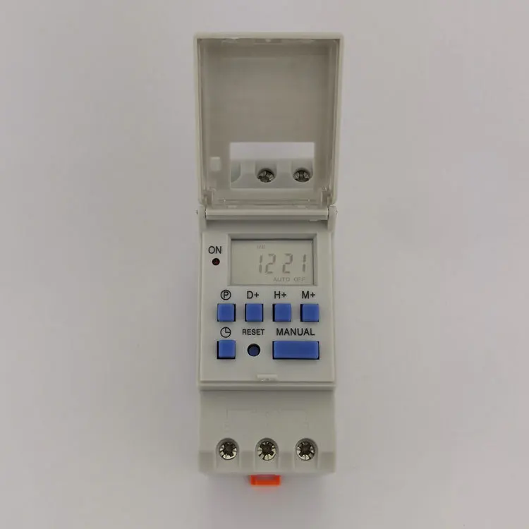 Manufacturer wholesale LCD industrial timer THC15A industrial time control switch TP8A16 ringing device new