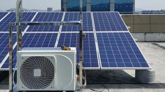 Superen 24k 48v 24000 1800 Btu Dc Hybrid Solar Power Mini Split air Conditioner Fan Controller System
