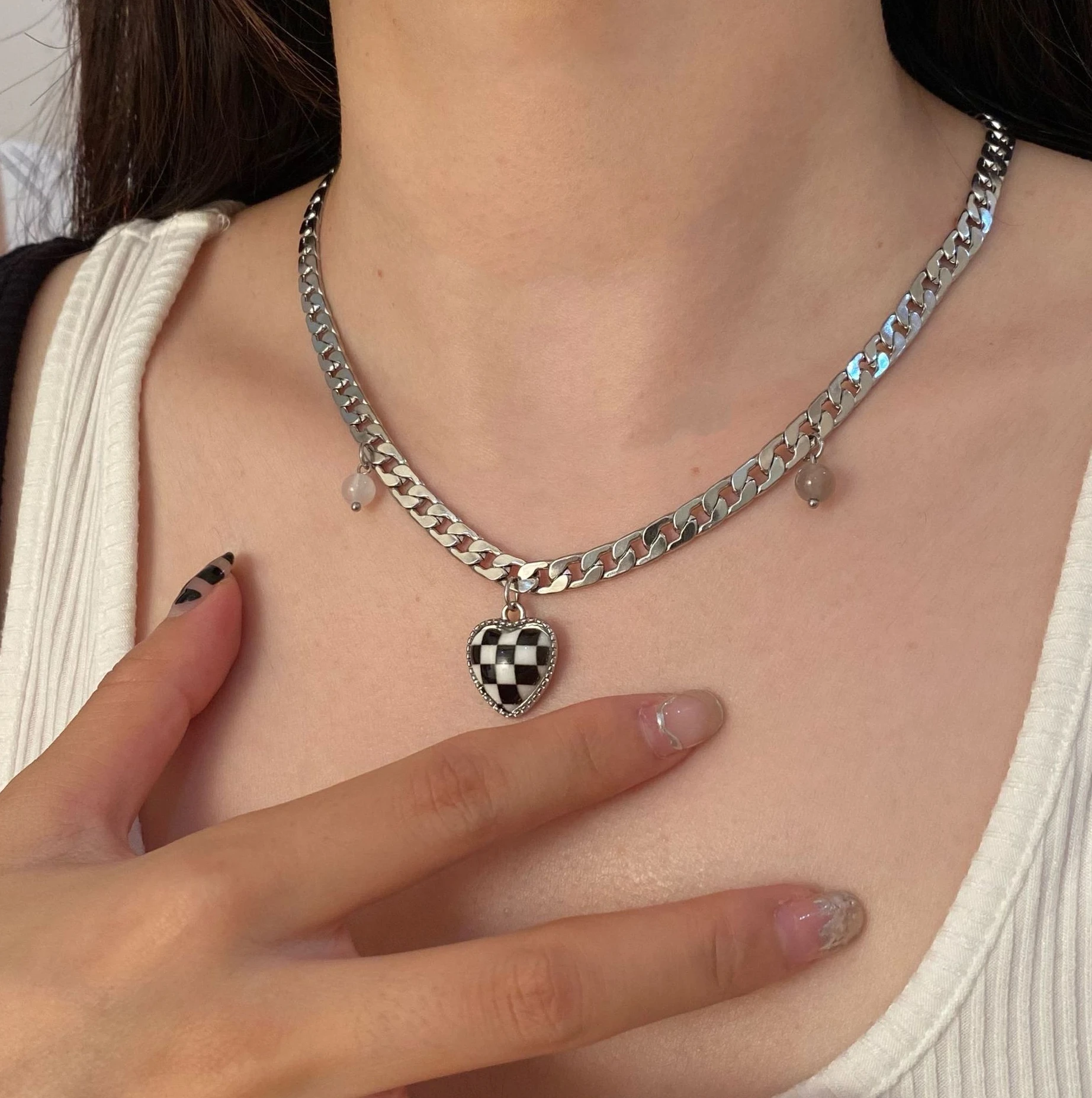 Silver other Necklace