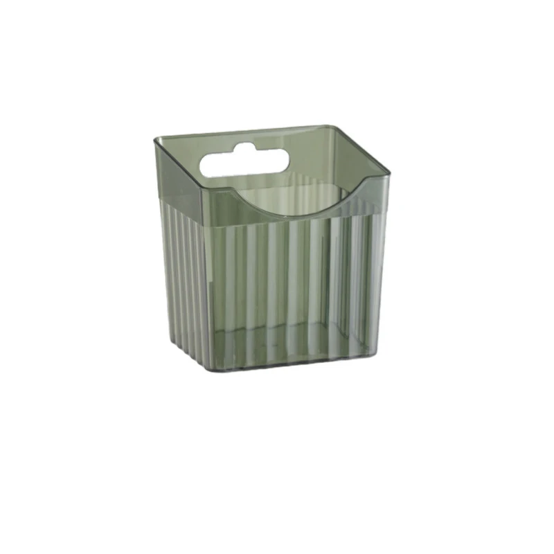 Kitchen punch-free onion ginger garlic wall-mounted storage basket refrigerator side door storage box