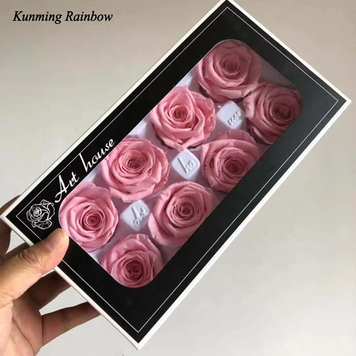 the Top quality fresh and natural stabilized eternal rose in 4-5cm rose bud flower on sale