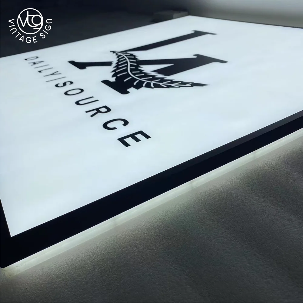 Professional Factory Cinema Lightbox Signs Custom Light Box Signage With Wholesale Price