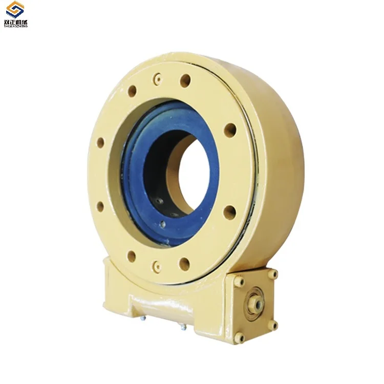 7 inch single axis Solar tracking worm gear Slewing drive with Hydraulic motor