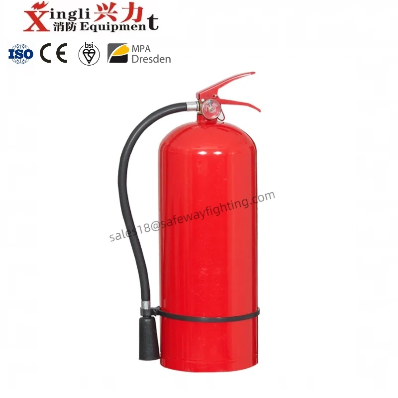 Customized Logo Dry powder/Foam/Water Stainless Steel Fire Extinguisher St12 6KG italy fire extinguisher