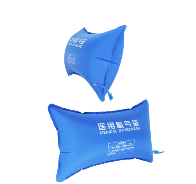 Больница 30L 42L портативный аварийный медицинский кислород сумка ПВХ материал кислорода сумка для переноски сумка-чехол для подушки в синем цвете