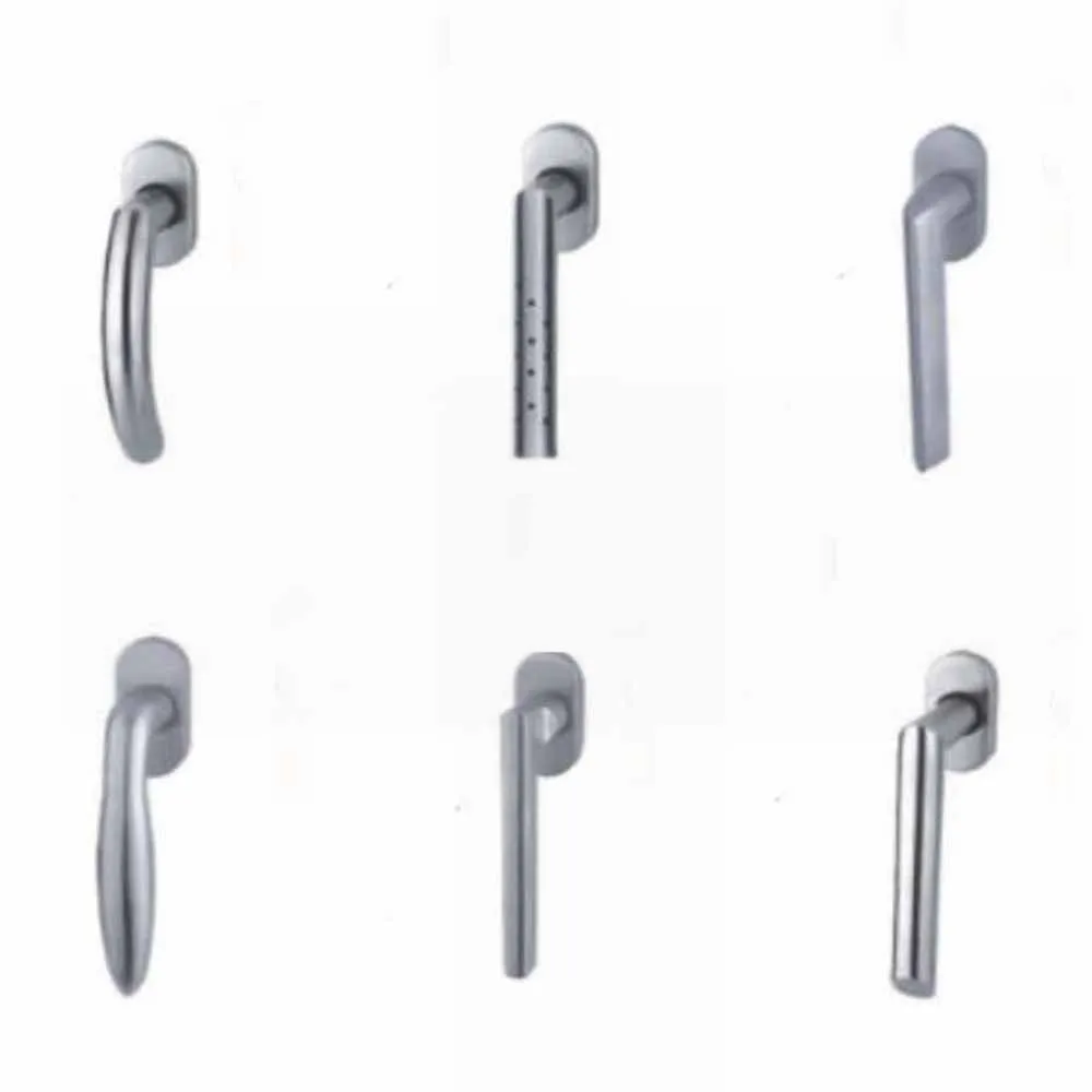 Modern steel aluminum window pull handle stainless steel door locks handle