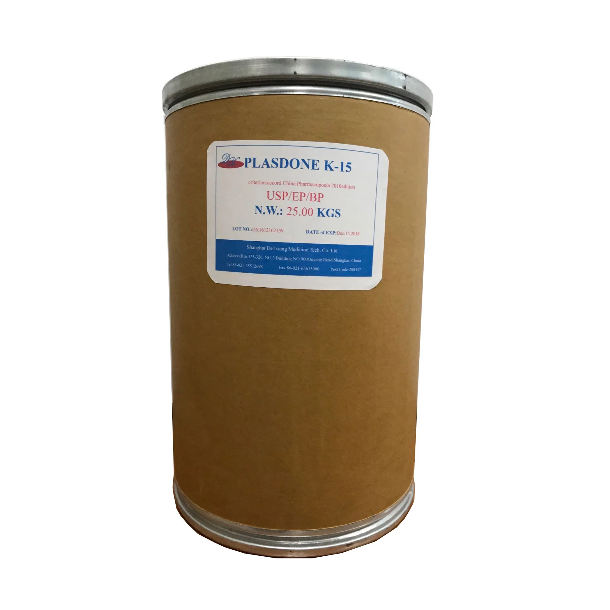 PVP k15 (K90/K30/K25/K17/K15)