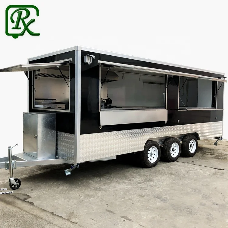 Catering Fast Food Carts and Food-trailers Milking Machine Spare Parts Vegetable 185/R14C Fully Equipped Fruit Mobile Restaurant