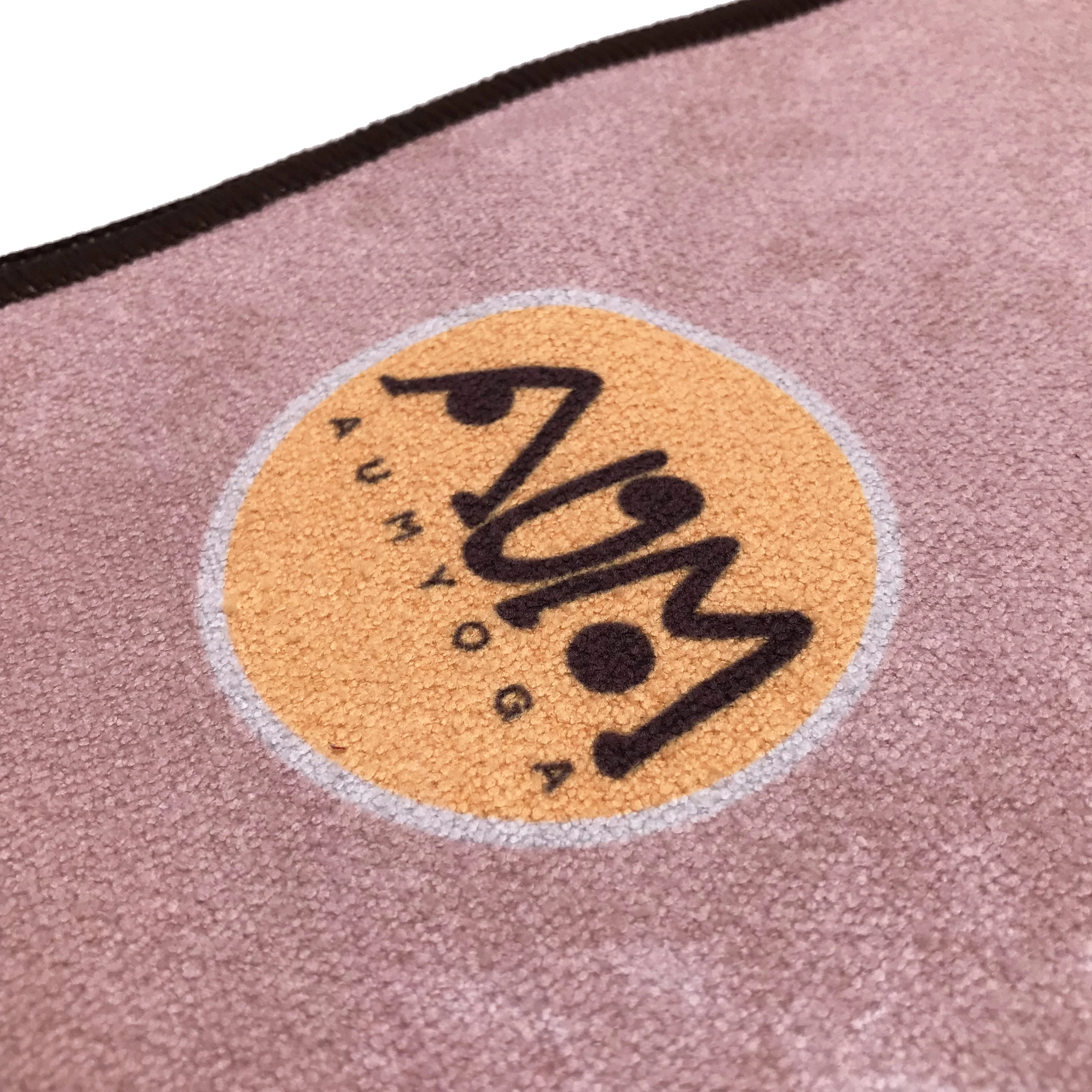 Non slip eco-friendly microfiber hot yoga mat towel custom printed travel gym yoga towel