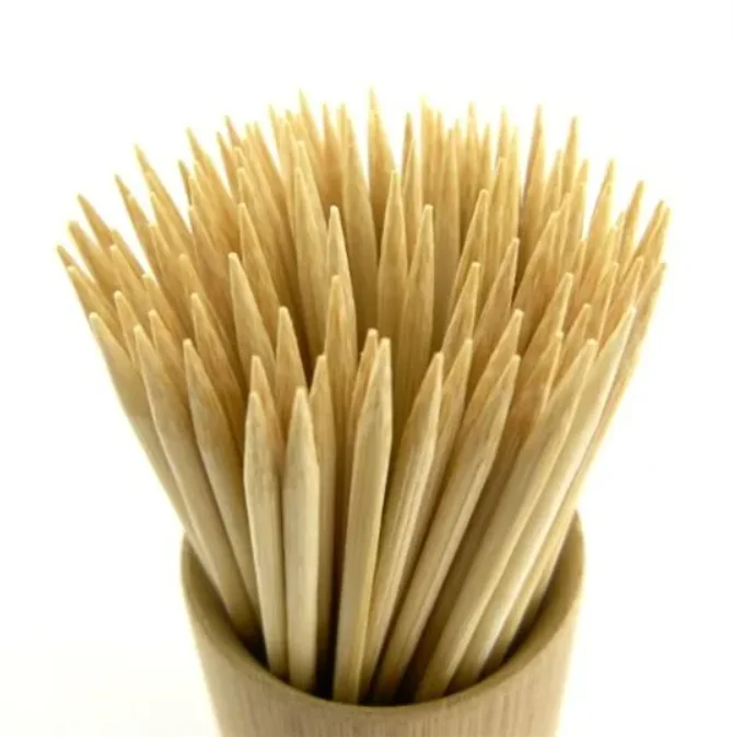 Bamboo Skewers  Sausage Skewers Bamboo Grill Shish Kabob Skewers Natural Bamboo Sticks For Grilling