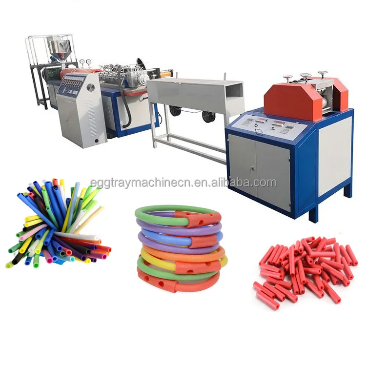 Pe Foam Pipe Covering making Machine Air Conditioning Insulation Pipe coating machine