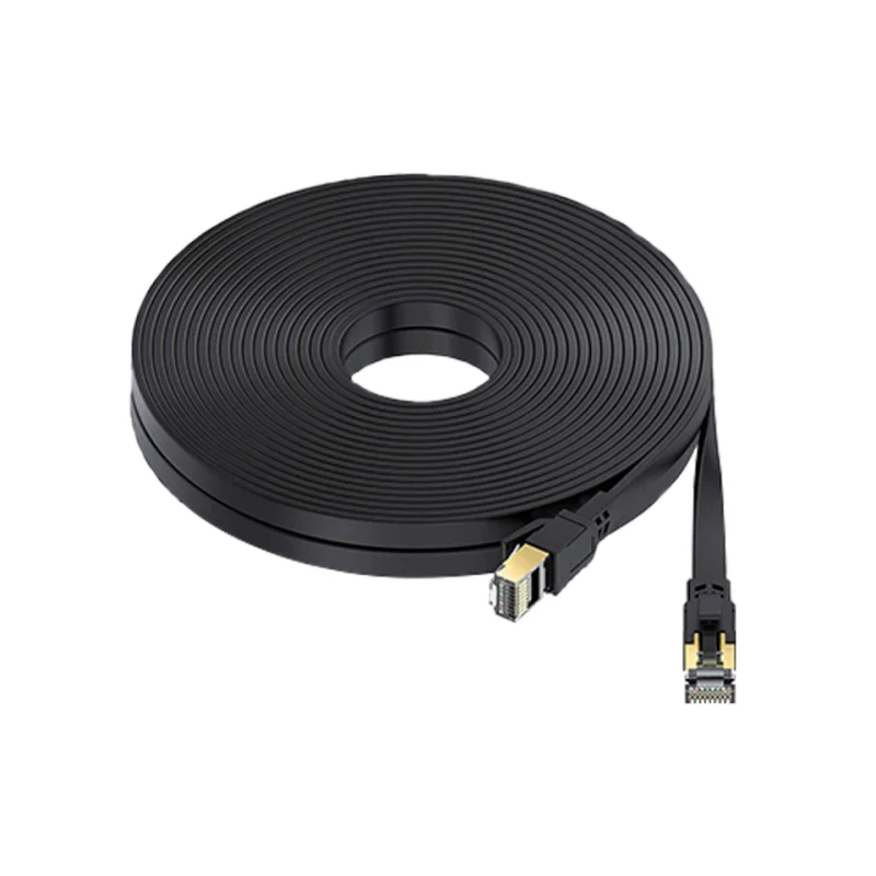 Oxygen Free Pure Copper Cat8 Shielded Twisted Pair Esports Broadband Network Jumper Cable Cat8 Network Cable