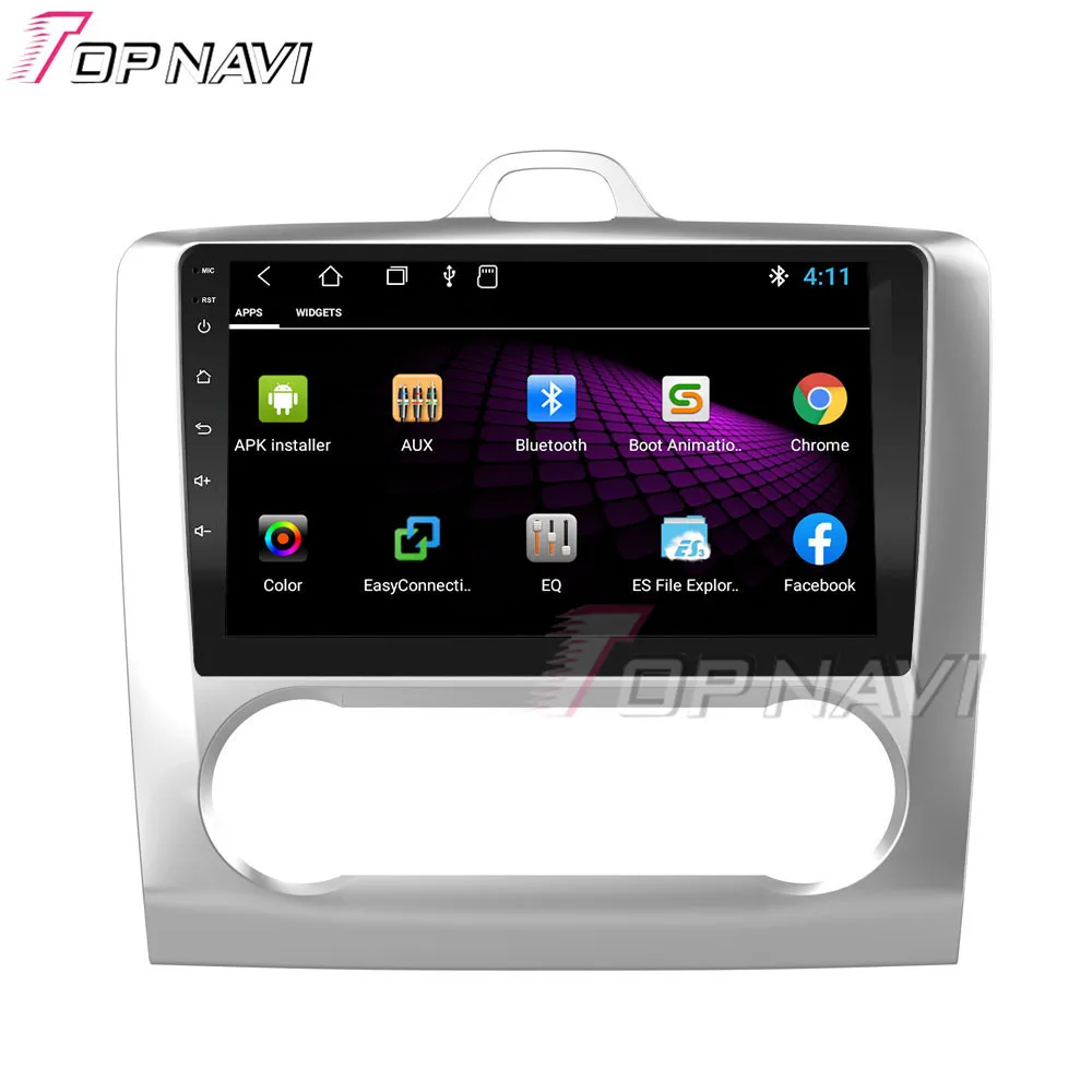 9 Inch Android 10.0 Touch Screen Car Video Radio For Ford Focus Mondeo 2005 2006 2013 2014 Auto Stereo Audio GPS Player