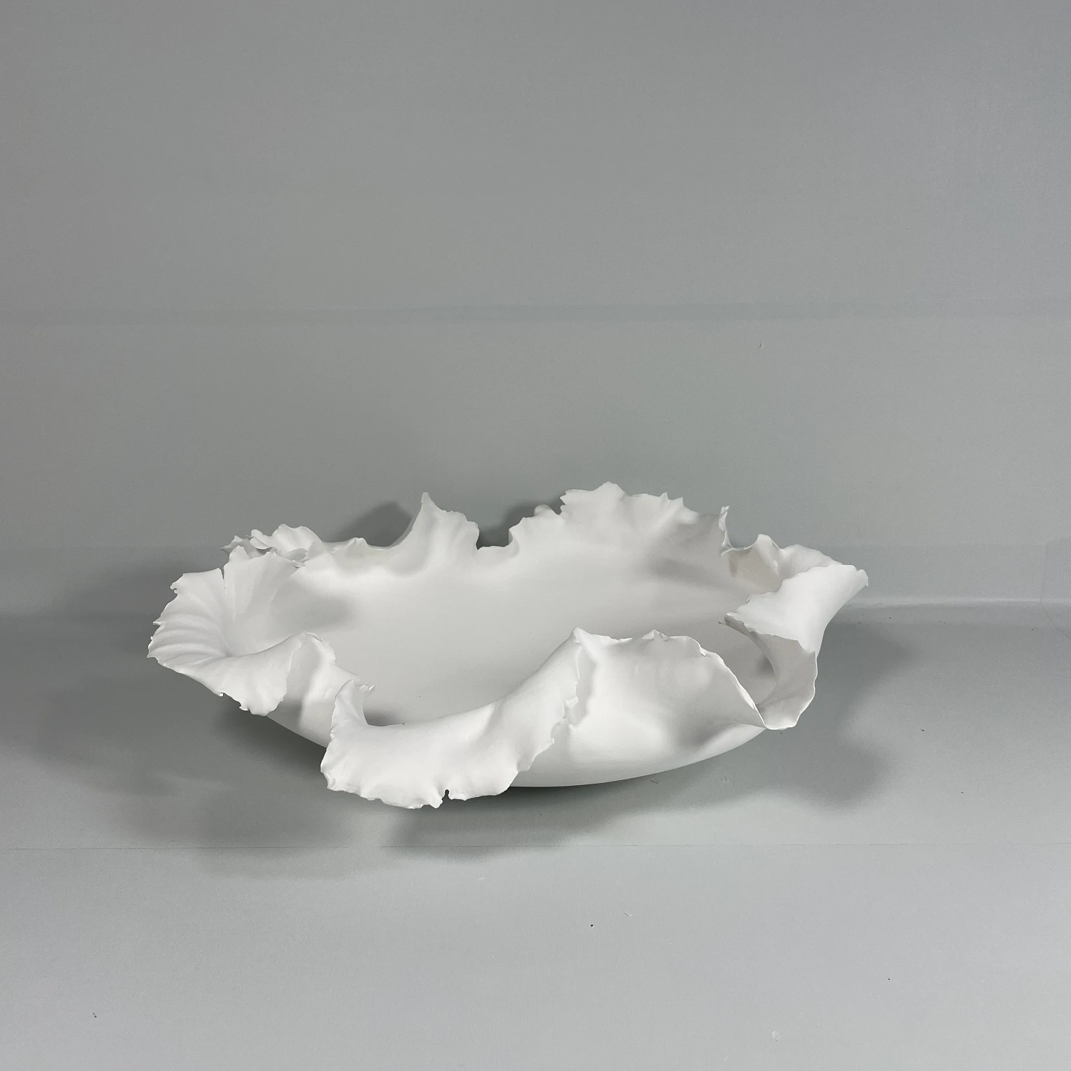 White Ceramic Ornaments Decorative Tray Serving Luxury Tray For Home Decor Wedding Decor