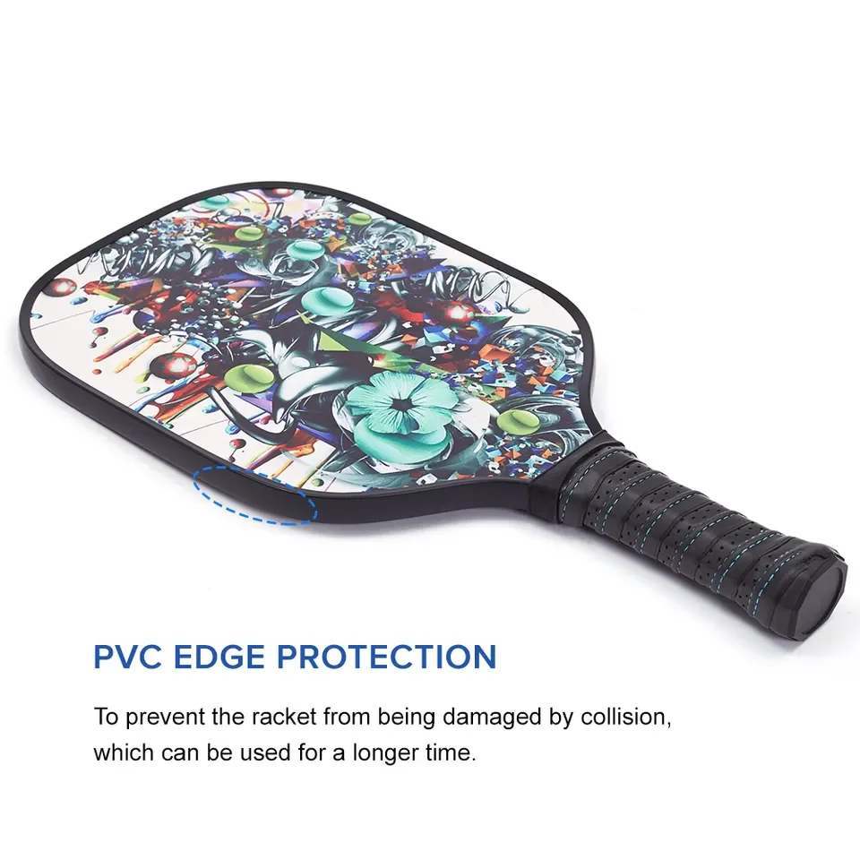OEM Customized Pickleball Paddle The New colored carbon fiber pickleball paddles set