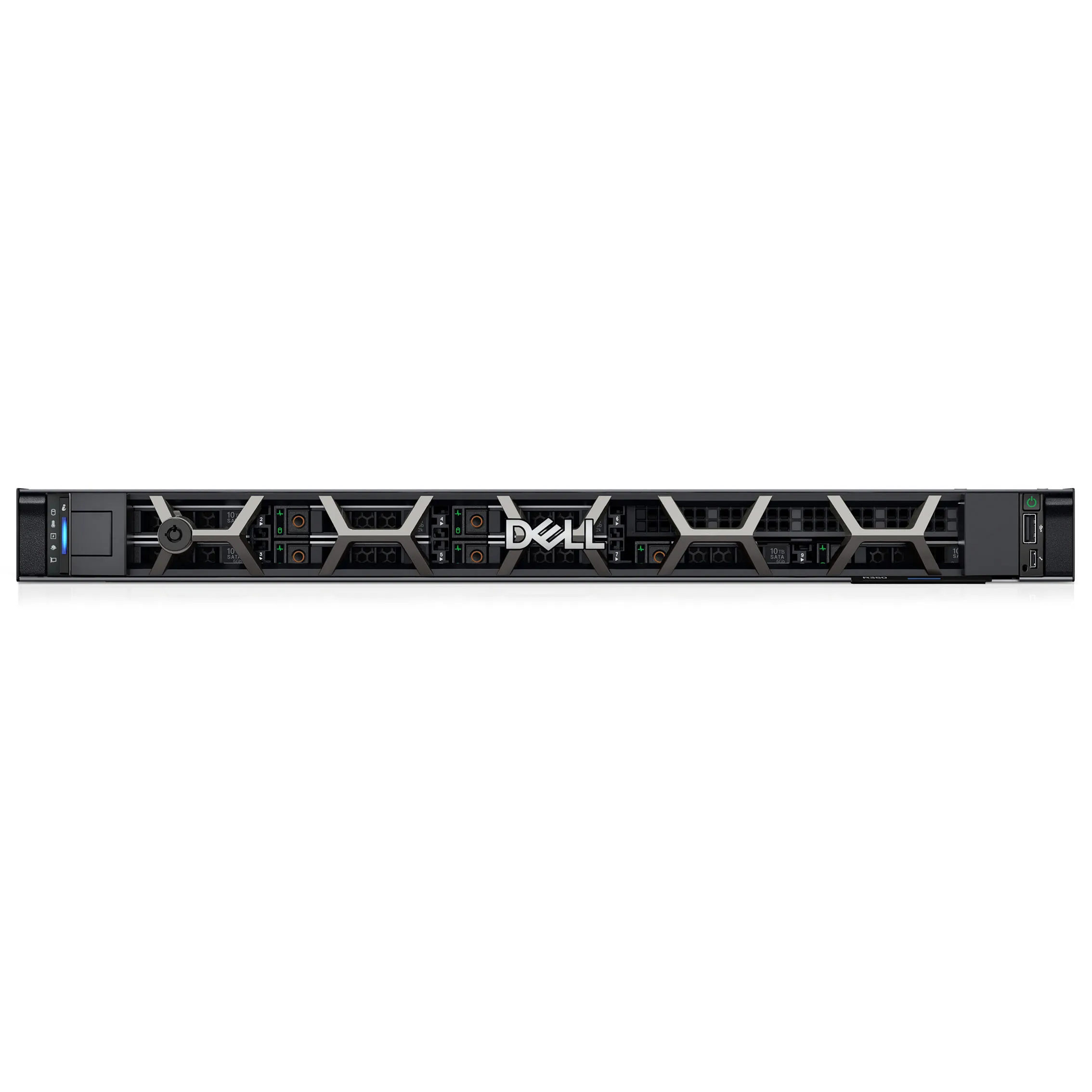 Server computer 100% new Dell R350 1U rack server Poweredge R350 server Xeon E-2314 8GB 1TB good price to ship