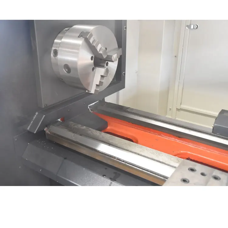 CK6136 высокая скорость точность ЧПУ Токарный станок plc автоматический токарный для продажи