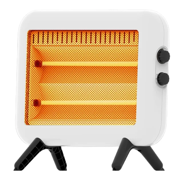 Small cheap Quartz Fan Heaters floor mini portable 2023 hot sell 1000W IR infrared heating