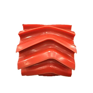 PU custom Polyurethane PU Elastomeric mouldings parts scraper
