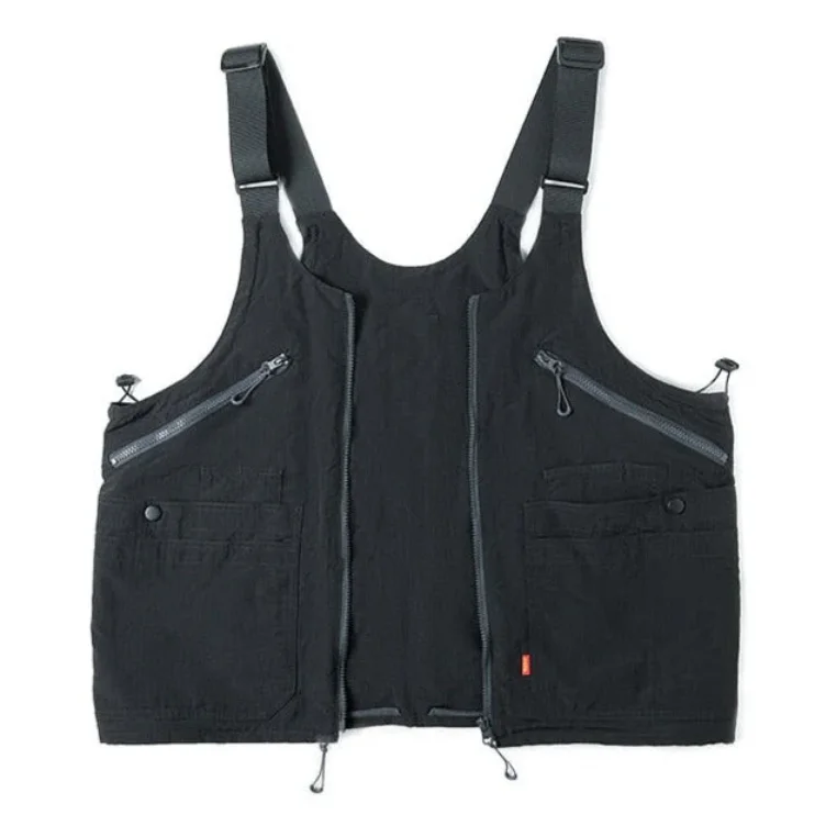 2 в 1 складной жилет/сумка с несколькими карманами и регулируемыми ремнями для удобной переноски