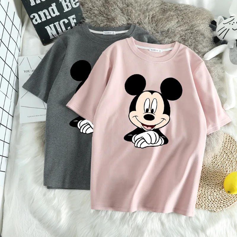 One Piece Boys Girls Adults Quick Dry Short-sleeve T-shirt Summer Clothing Cute Cartoon Animals Printing And Dyeing Breathable