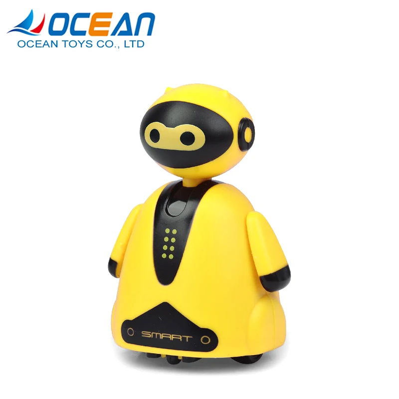 New products Chinese supplier Battery operated inductive small security robot toy kit for kids