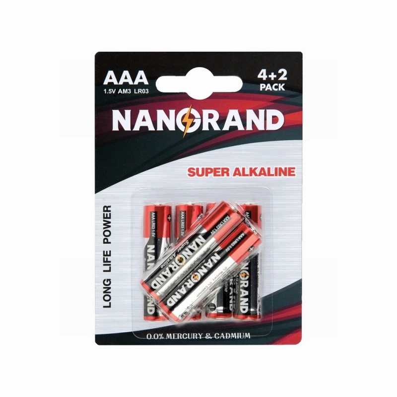 cheap price NANGRAND lr03 aaa 1.5v dry battery for toys