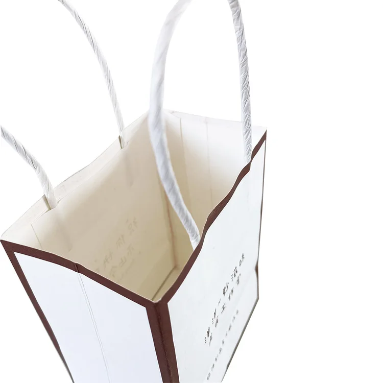 Cheap price wholesale customizable food grade packaging flat bottom brown kraft paper bag for bread