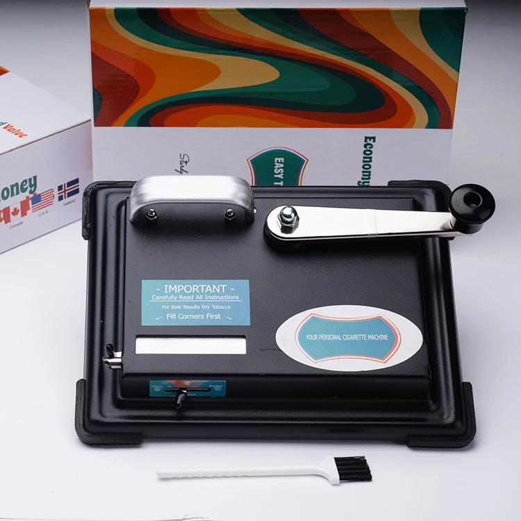 Automatic Stainless Steel Tobacco Injector Maker Cigarette Rolling Machine Automatic Cigarette Roller Tobacco