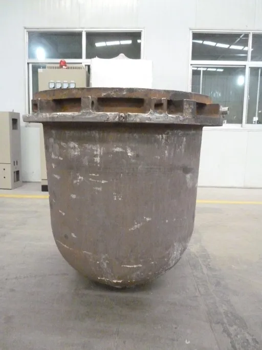 Long life Graphite Crucible for melting furnace