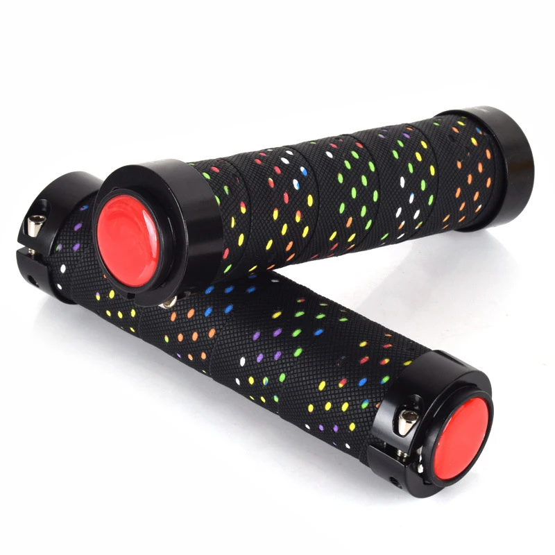 Factory Wholesale PP 130mm Color Custom Soft MTB Mountain Bike Handle Grips Manufacturer