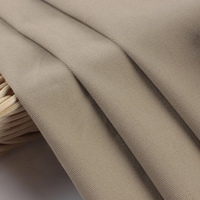 Wholesale Super Soft Encrypted 21*16 Shaka Carbon Milled Stretch Cotton Fabric For Casual Pants and Windbreaker Jacket