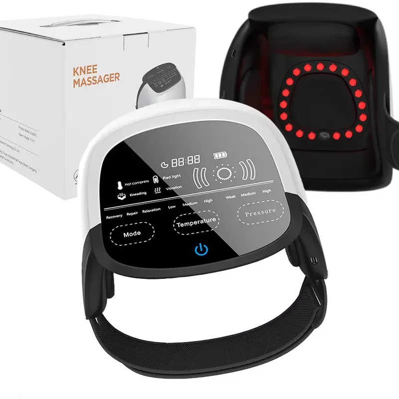 Облегчение боли давление воздуха выше колена массаж инфракрасное Отопление Электрический колено массажер машина