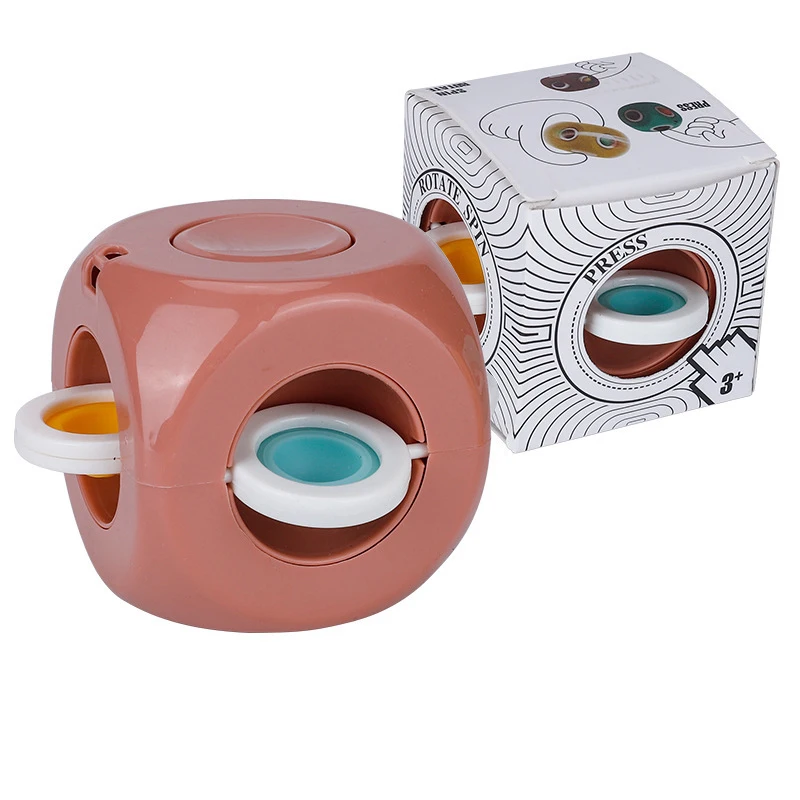 Fashion Decompression For Autism Relieve Stress Baby Kids Cube Anti-Stress Fidget Toys Fingertip Toys
