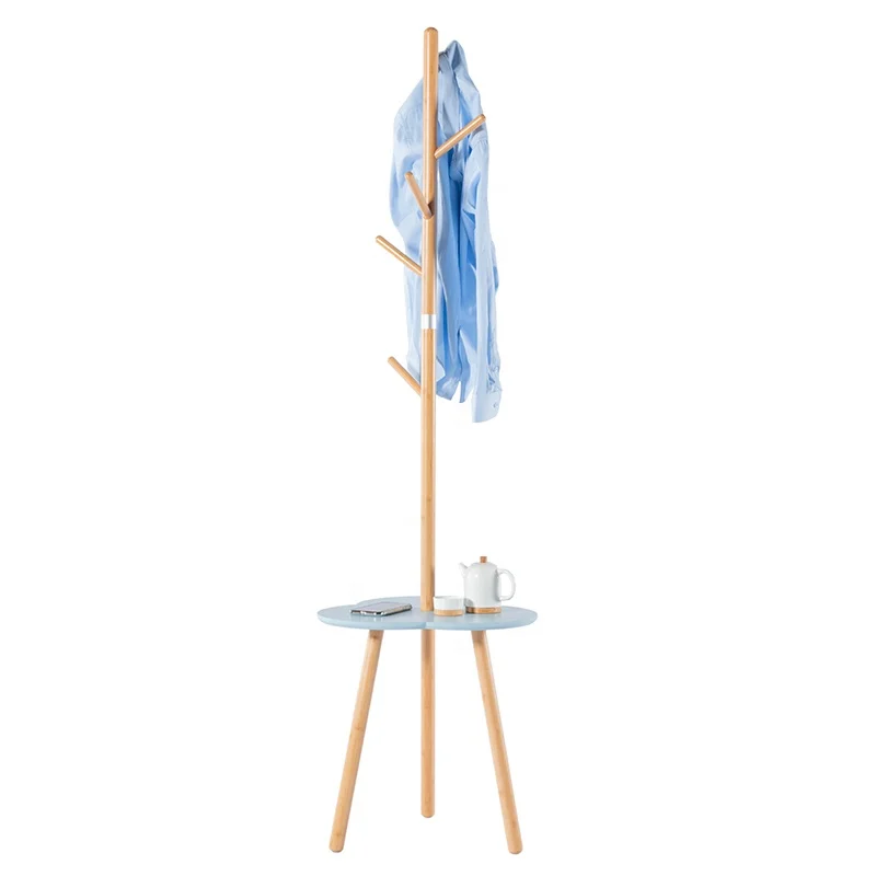 Modern nordic coat rack tree coat hanger one layer wholesale coat rack free standing