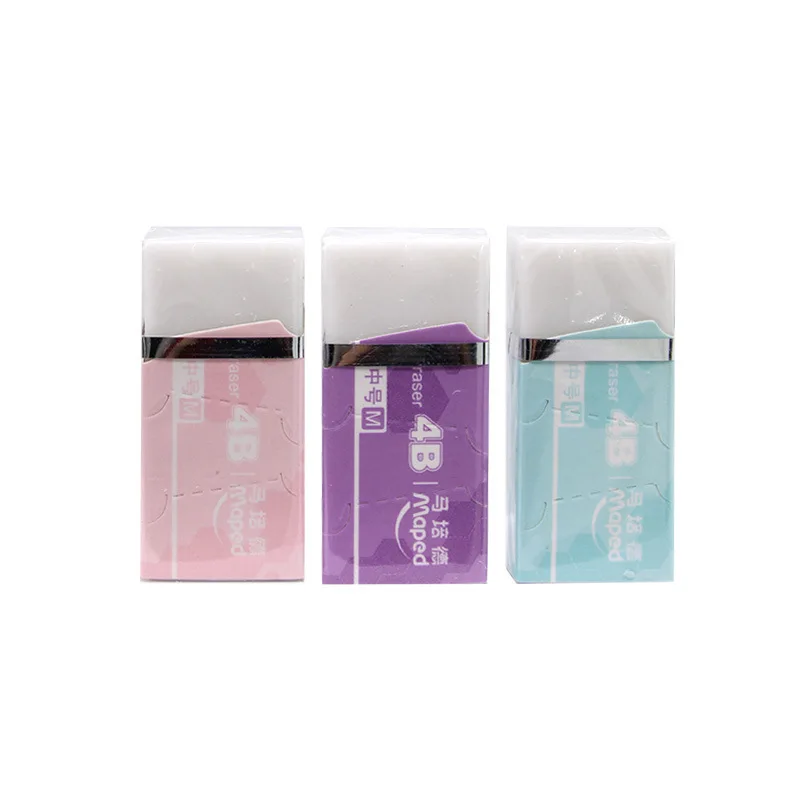 109000 Macaron 4B Eraser easy erase eraser for elementary school students to draw with art sketch