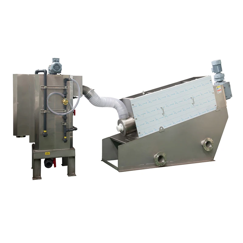 Винтовой осушительный пресс для осадка (MDS 202)