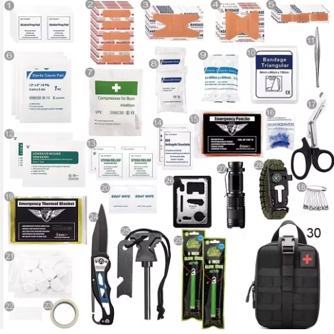 competitive price Small Survival Bag Kit 2024 New 72 Hour First Aid Survival Kit Tool Bag for Natural Disasters medical supplier