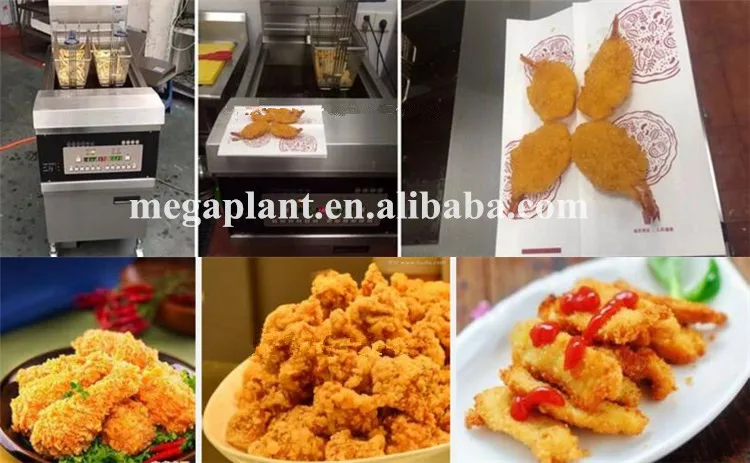 Oil Filter Broasted Chicken pressure fryer Machine price