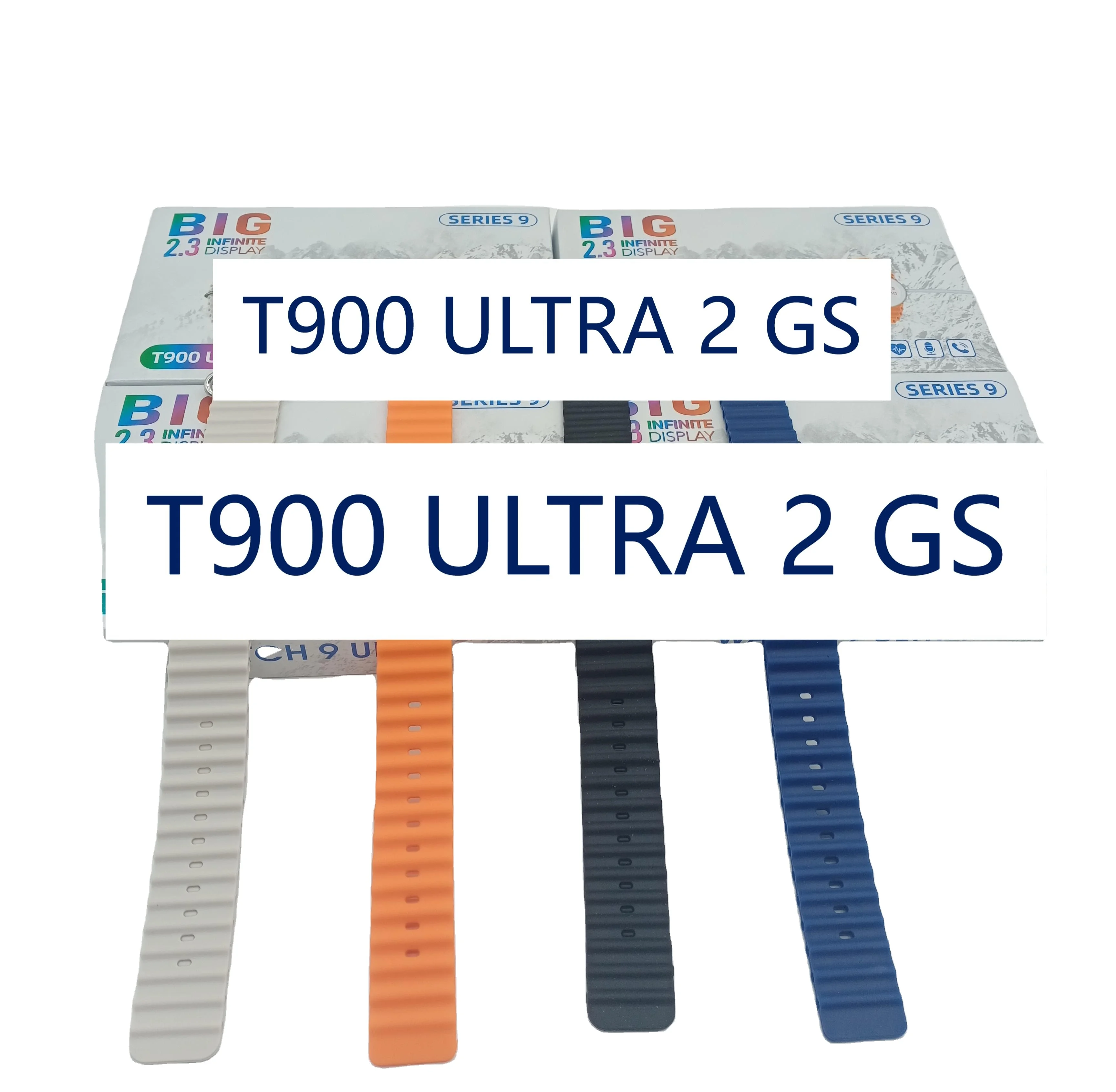 T900 ULTRA 2 GS Smart Watch 2.02 AMOLED 260mah BT Call Music sleep monitor heart rate blood pressure sedentary reminders